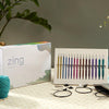 

Set med utbytbara ändstickor från Zing - Melodies of Life - KnitPro
4