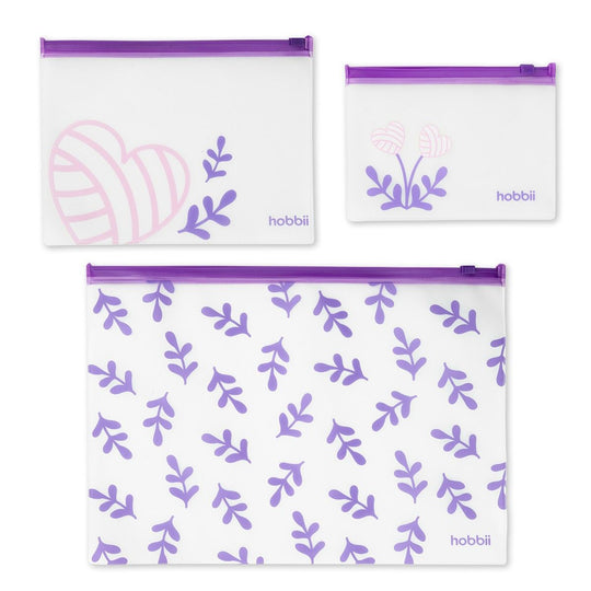 Zipper Bags (3 st) - Hobbii